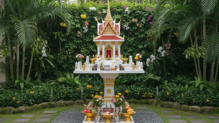 สื่อจากภายใน ฝันเห็นศาลพระภูมิ ดีหรือไม่ดี นิมิตไหว้รับโชคลาภและความเมตตา