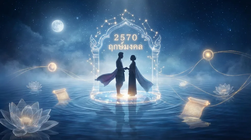 ฤกษ์แต่งงาน 2570 วันไหนดี เช็กมหาฤกษ์แต่งงานและวันจดทะเบียนสมรส