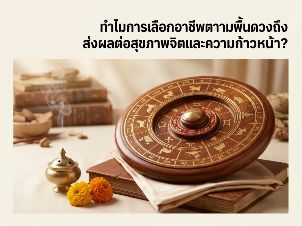 ภาพประกอบหัวข้อ ทำไมการเลือกอาชีพตามพื้นดวงถึงส่งผลต่อสุขภาพจิตและความก้าวหน้า? ในบทความ อาชีพที่เหมาะกับวันเกิด ทำงานสายไหนแล้วรุ่ง รวยเร็ว ก้าวหน้าไว