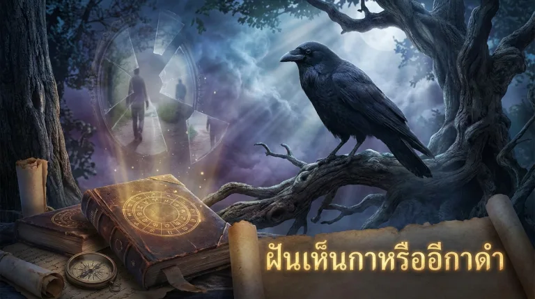 ฝันเห็นกาหรืออีกาดำ ตามตำราโบราณมักทำนายว่า เป็นลางบอกเหตุอะไร ต้องระวังเรื่องอะไรไหม
