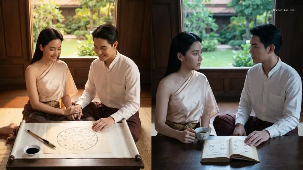 บรรยากาศของ คู่รักตั้งชื่อให้คล้องจองกัน ช่วยหนุนลัคนาราศีให้ครอบครัวร่มเย็นจริงหรือ กับ คู่รักตั้งชื่อให้คล้องจองกัน