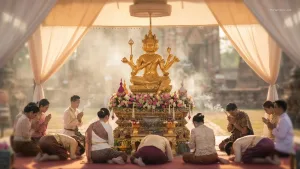 ฝันเห็นพระพรหมสี่หน้า แล้วมีผู้คนรุมกราบไหว้ ลางบอกความเจริญหรือต้องรีบแก้บน
