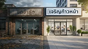 หากบริษัทมีคำว่าข้อจำกัดหรือคำลบแฝงอยู่ ส่งผลต่อการเติบโตแค่ไหน