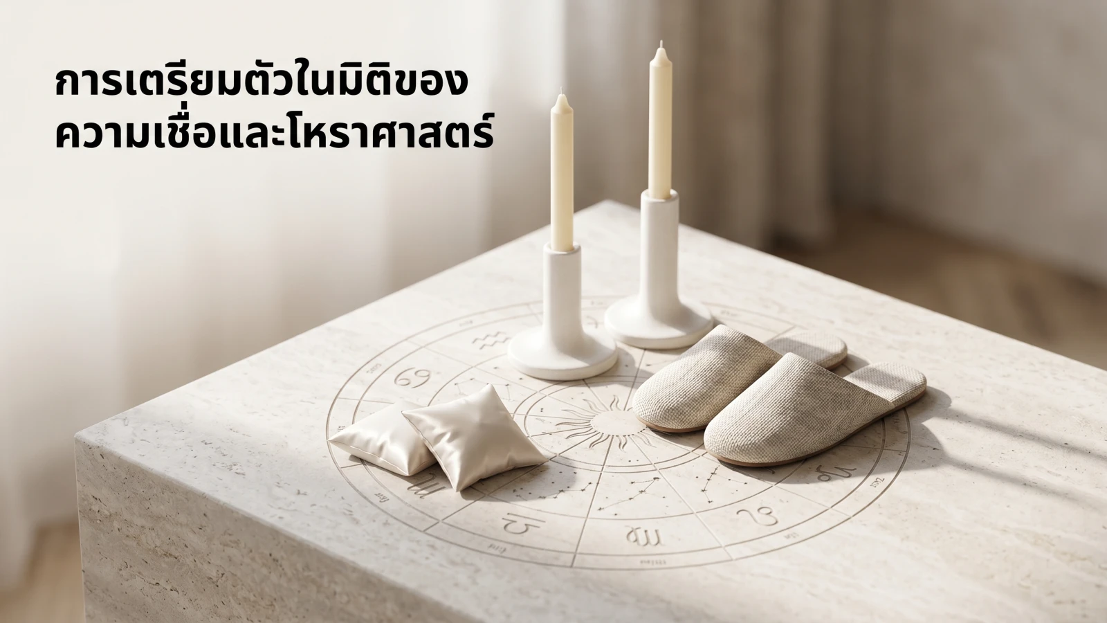 ภาพประกอบหัวข้อ การเตรียมตัวในมิติของความเชื่อและโหราศาสตร์ ในบทความ ความเชื่อเนื้อคู่จะมาเมื่อพร้อม 4 สัญญาณที่ชัดเจนที่สุด