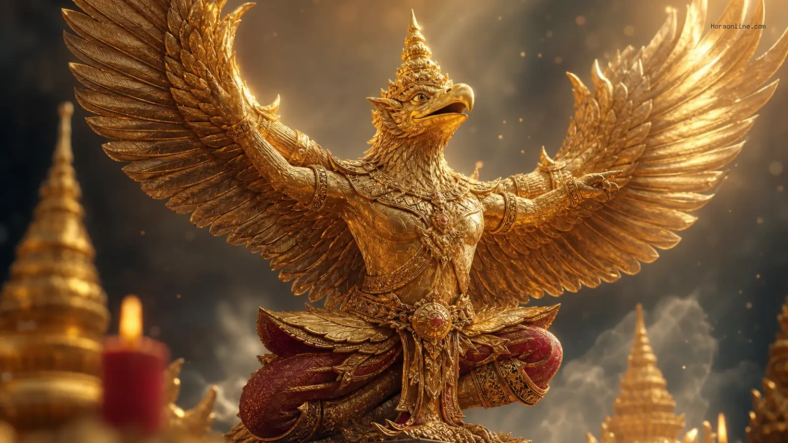 ภาพa mythical garuda สื่อถึง5 เครื่องรางของขลังพกติดตัว พลิกชะตา ดึงดูดทรัพย์ สยบศัตรู ในบทความ เครื่องรางของขลังพกติดตัว เสริมดวงบารมี ป้องกันภัยอันตรายทุกทิศทาง