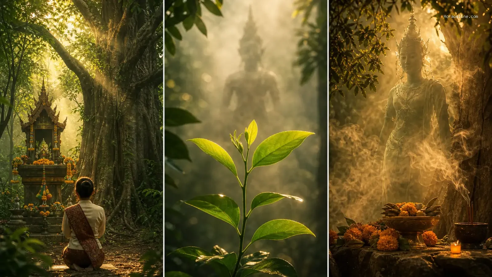 ภาพa faint translucent figure in fog สื่อถึงนิมิตแห่งพนาไพร สัญญาณจากสิ่งศักดิ์สิทธิ์และบุญเก่า ในบทความ มนต์เสน่ห์แห่งพนาไพร ฝันเห็นใบไม้สีเขียวผลิบานซ่อนเลขเด็ดพลิกชะตาชีวิต