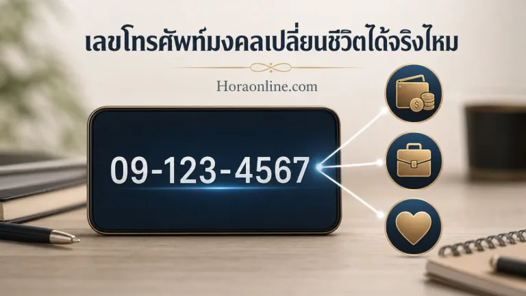 เนื้อหาเรื่อง เลขโทรศัพท์มงคลเปลี่ยนชีวิตได้จริงไหม เมื่อเบอร์หนึ่งเบอร์ถูกตีความทั้งเรื่องเงิน งาน และความรัก