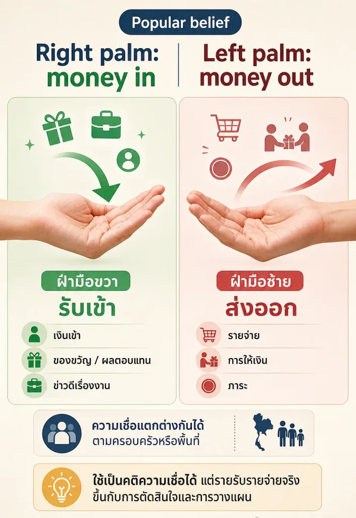 สรุปเรื่อง คันมือเงินเข้า หรือเงินออก: ความหมายที่นิยมเล่ากัน